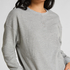 Top Waffle Henley, Grey
