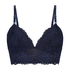 Rose Bralette, Blue