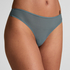Invisible thong Stripe mesh, Gray