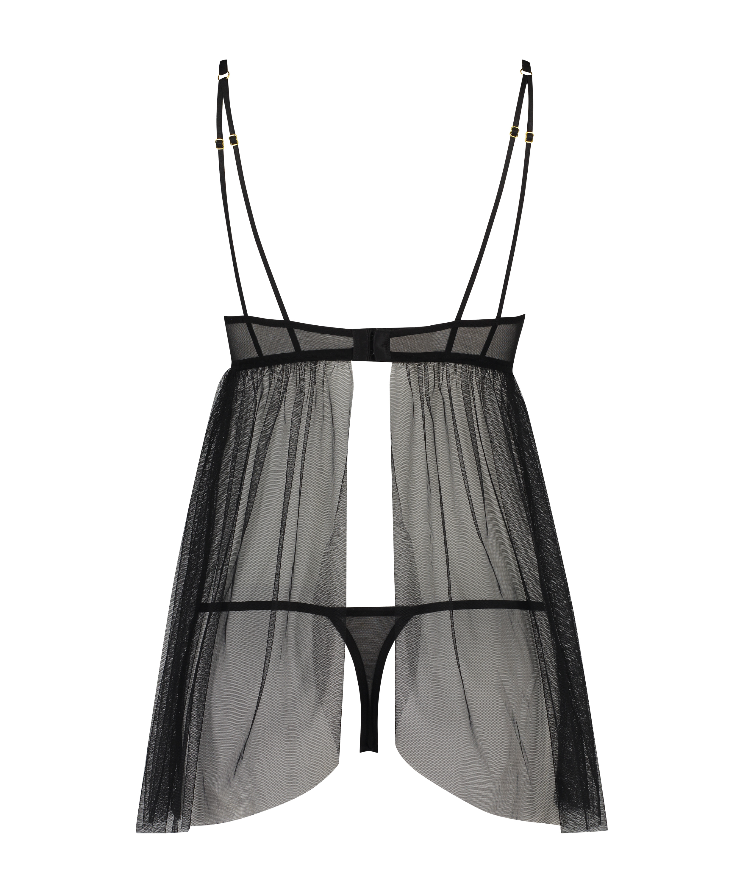 Emily Babydoll, Black, main