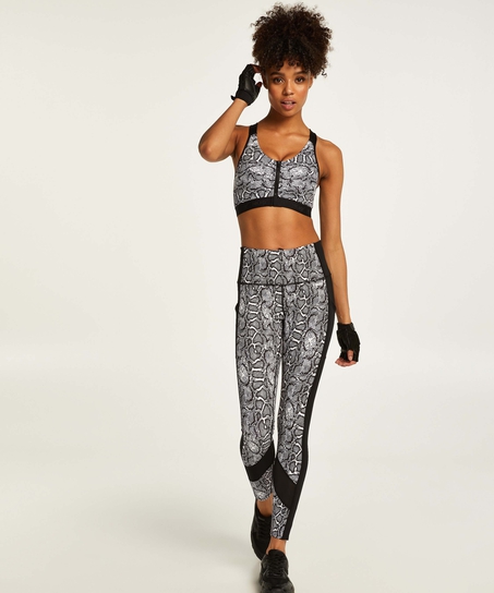 HKMX Sports bra The Pro Level 3, White