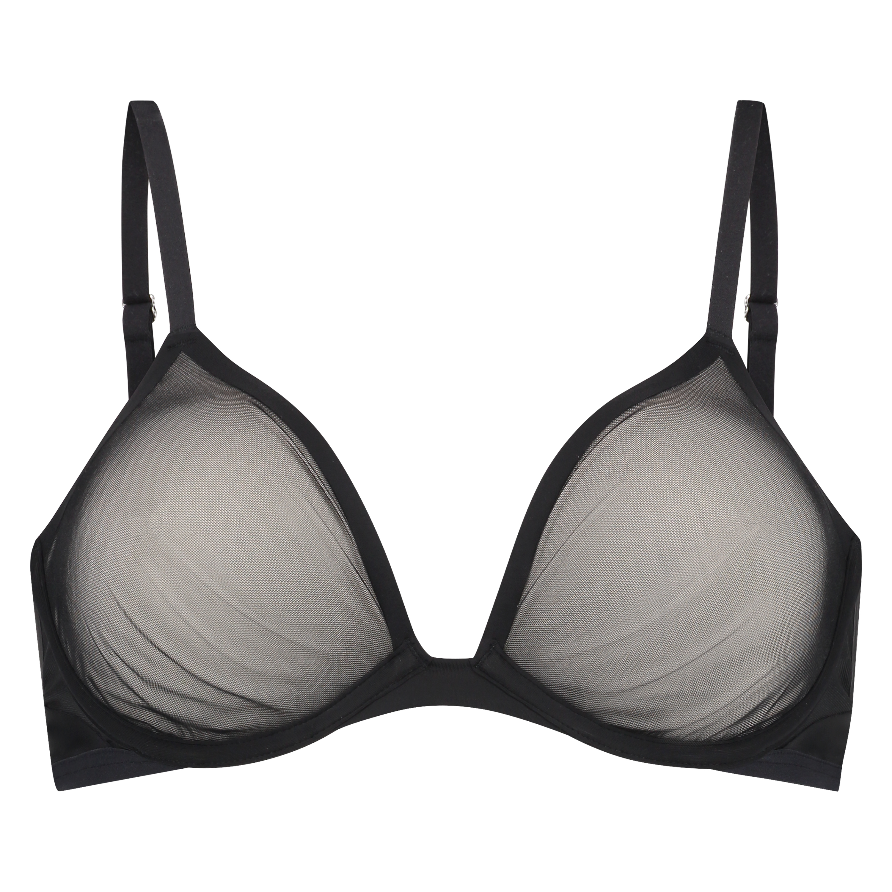 Kylie Non-Padded Underwired Bra, Black, main