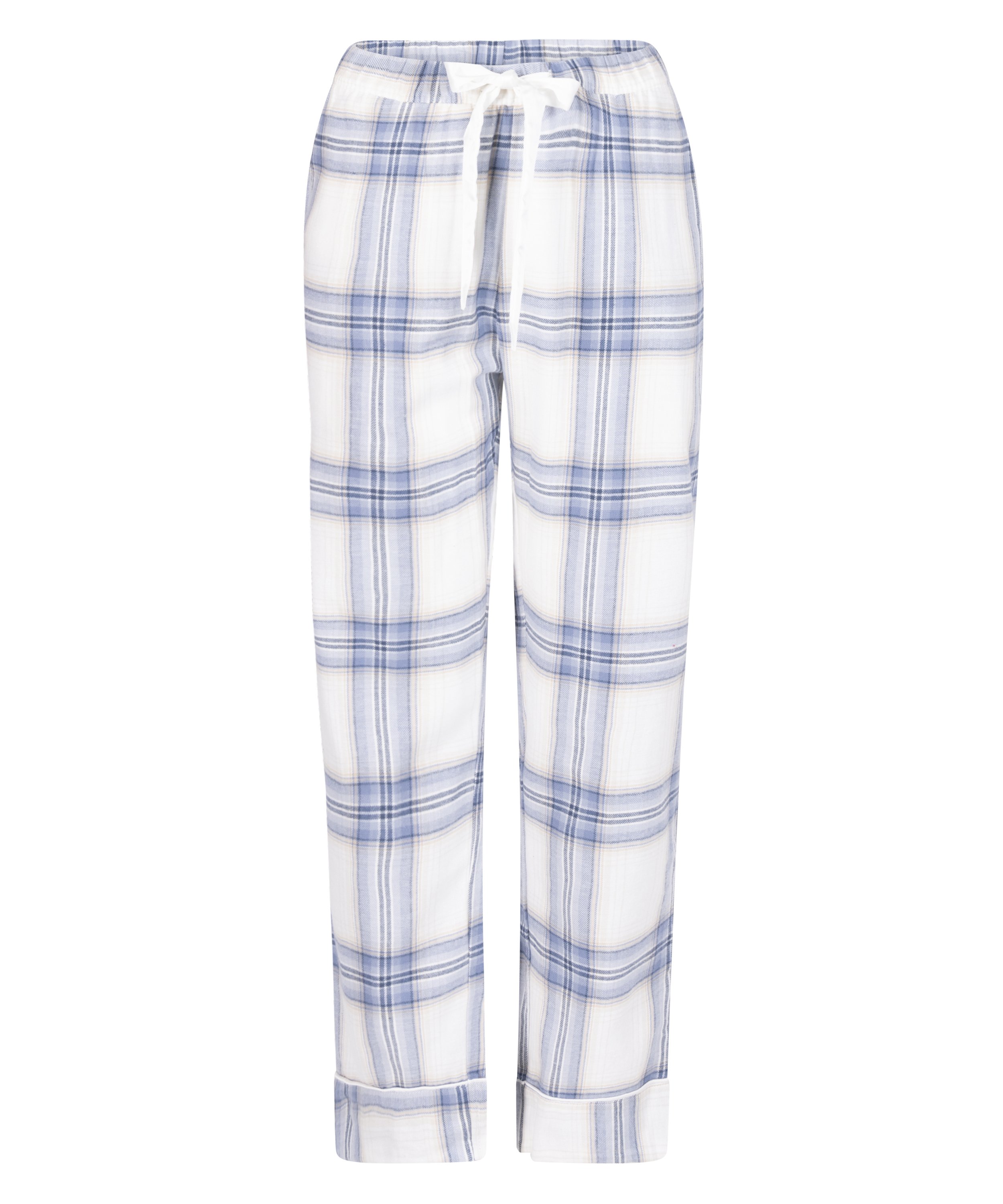 Tall Flannel Pyjama Pants, Blue, main