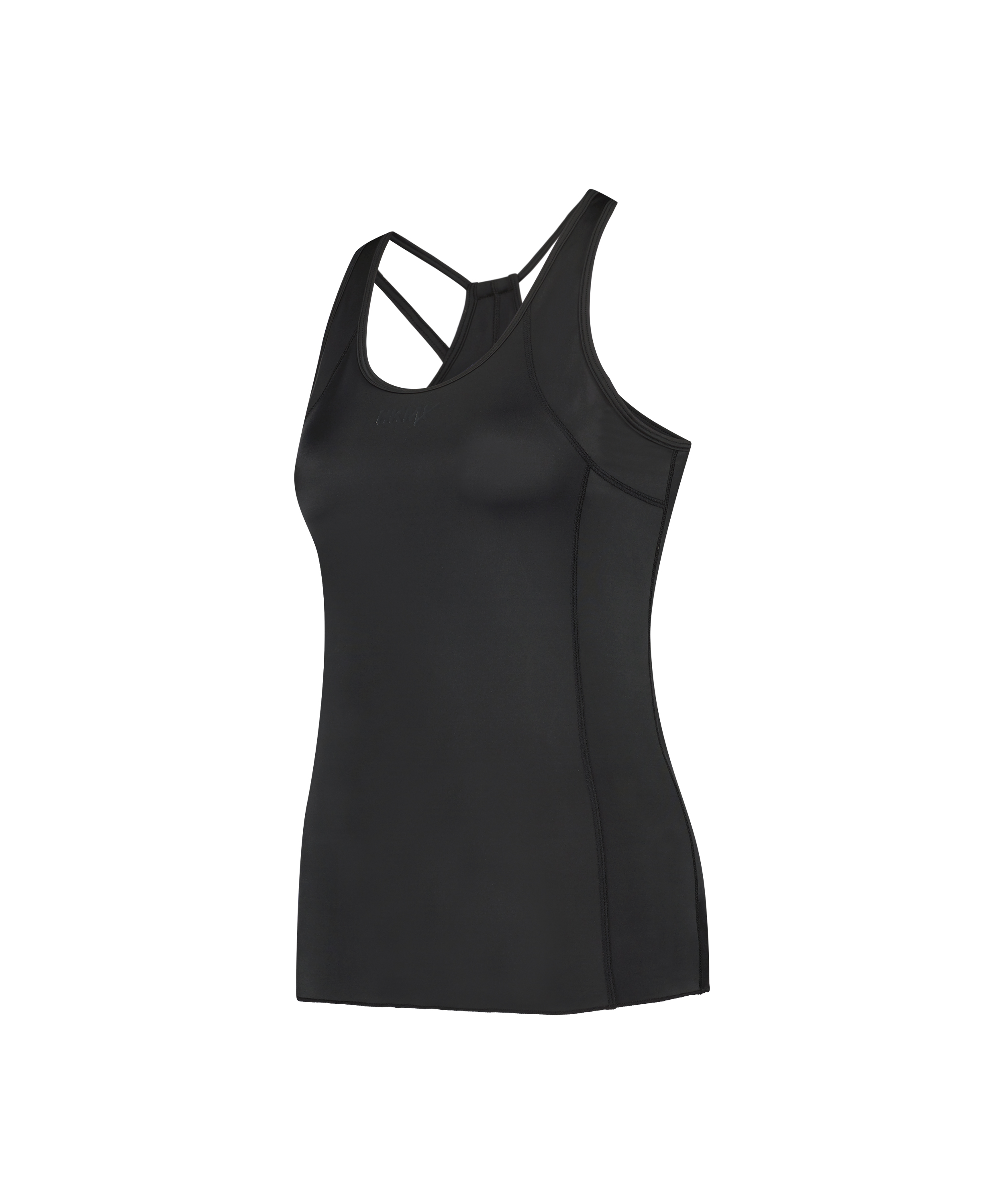 HKMX Sport slim fit tank top, Black, main