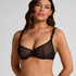Chelsey Non-Padded Underwired Bra, Black