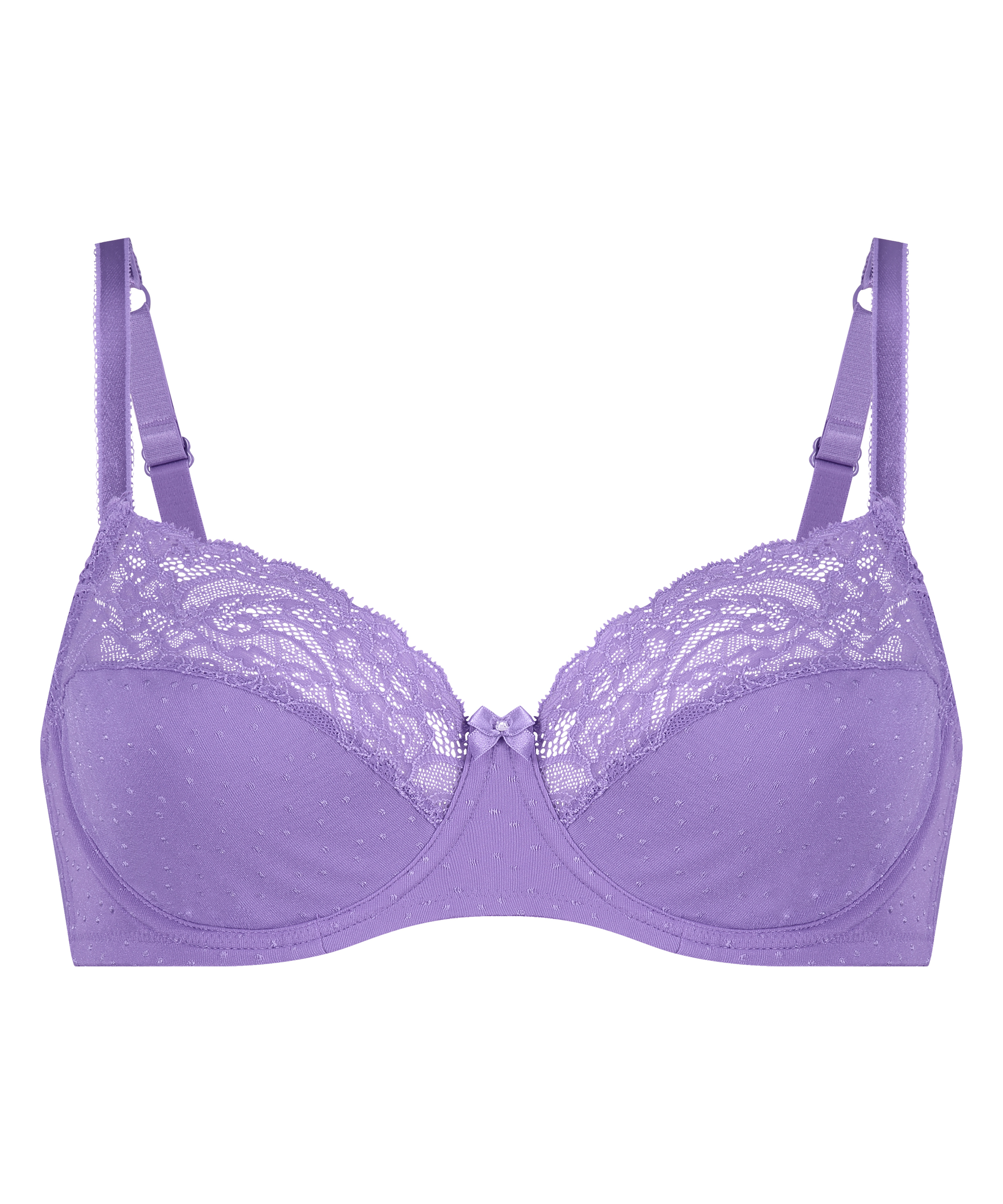 Sophie Non-Padded Underwired Bra, Purple, main