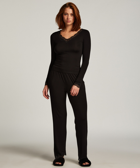 Pajama Set, Black