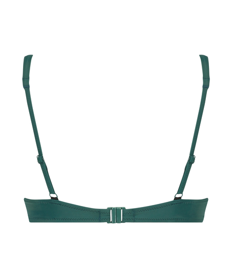 Luxe padded push-up bikini top Cup A - E, Green
