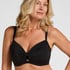 Luxe Non-Padded Underwired Bikini Top, Black