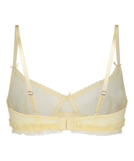 Non-Padded Underwired Bra Flora, Yellow