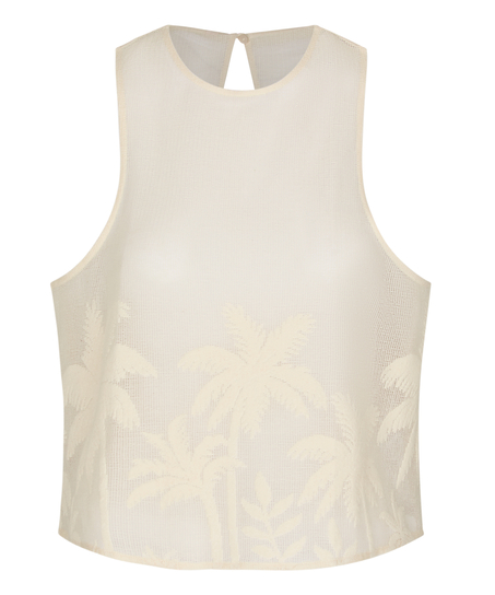 Beach Top Palm, White