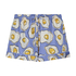 Satin pyjama shorts, Purple