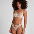 Kristina Highleg Thong, White