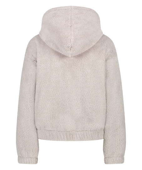 Fleece Top, Gray