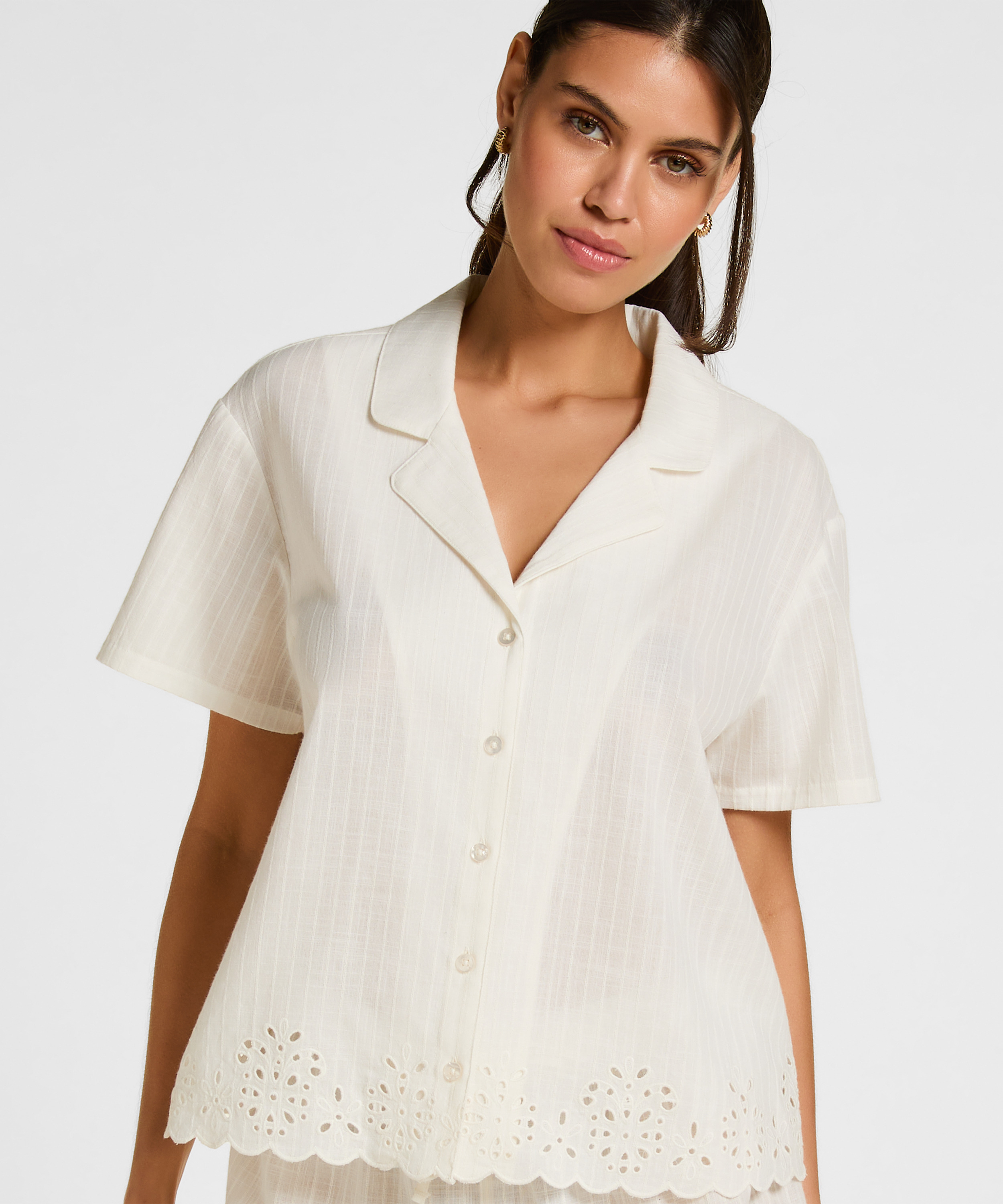 Jacket Scallop, White, main