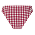 Highleg High-Waisted Bikini Bottom Amalfi, Red