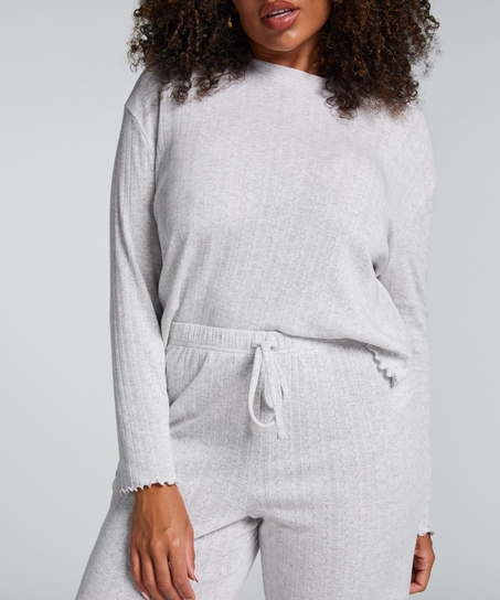 Pajama Set, Beige