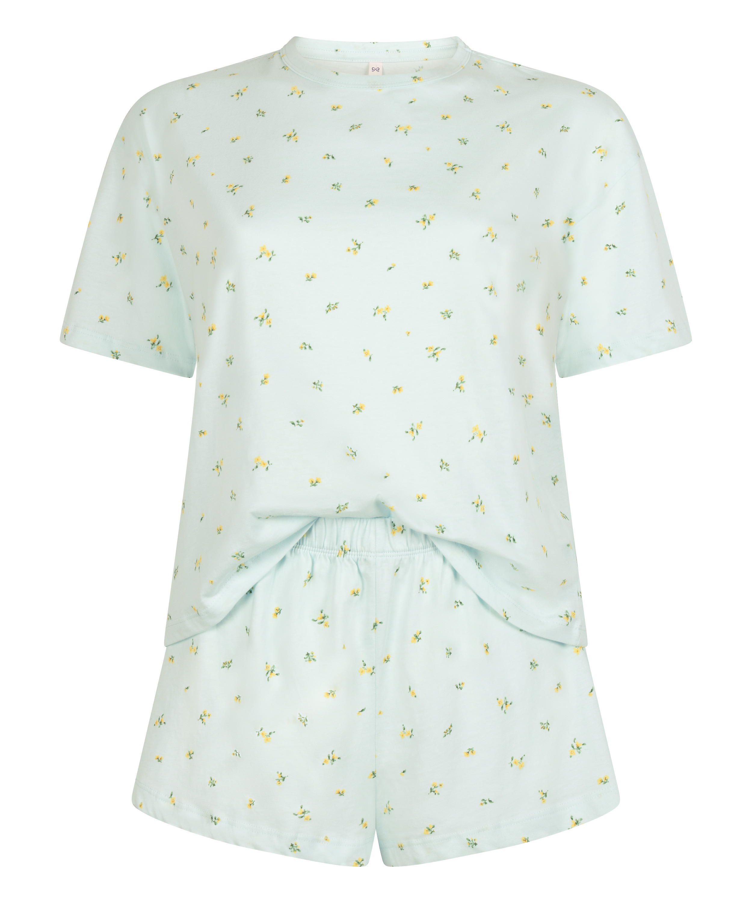 Pyjama Set Cotton, Green, main