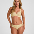 Daisy Non-Padded Underwired Bra, Yellow