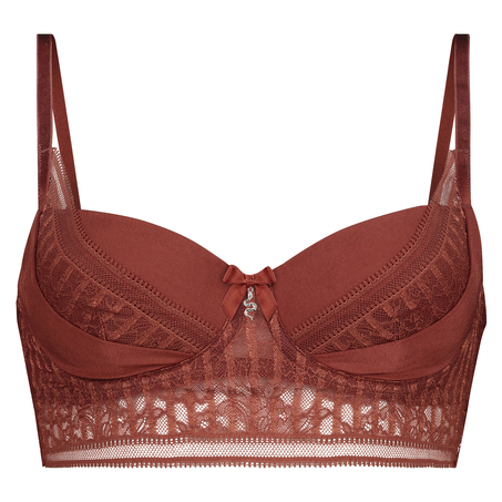 Padded Longline Underwired Bra Winnie I AM, Red