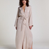 Satin Kimono, Beige
