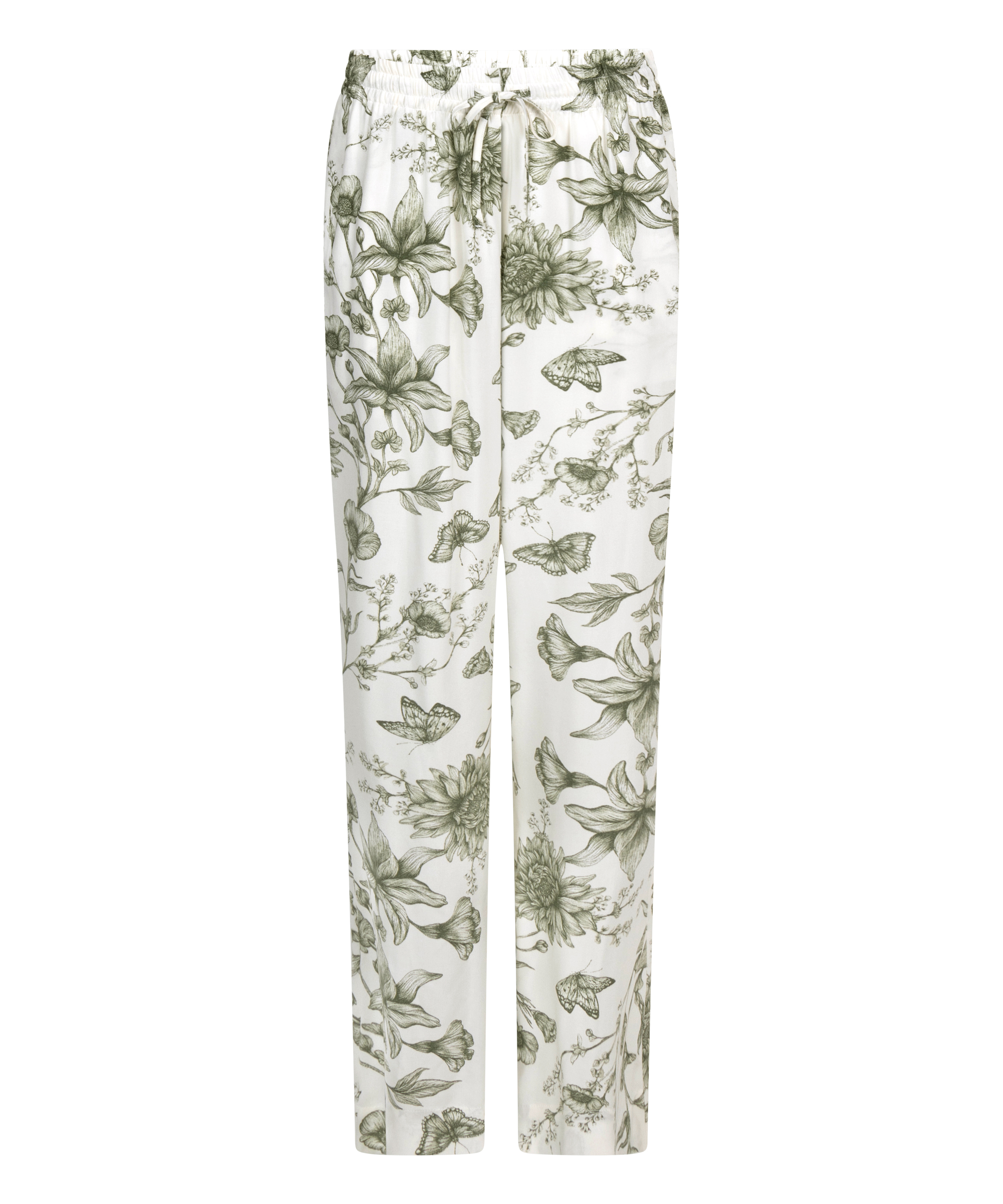 Petite Storylover Pyjama Pants, White, main