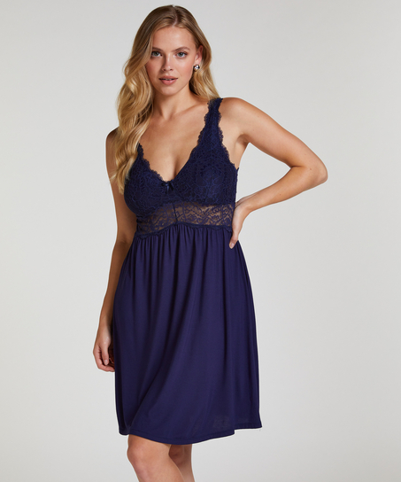 Nova Jersey Slip Dress, Blue