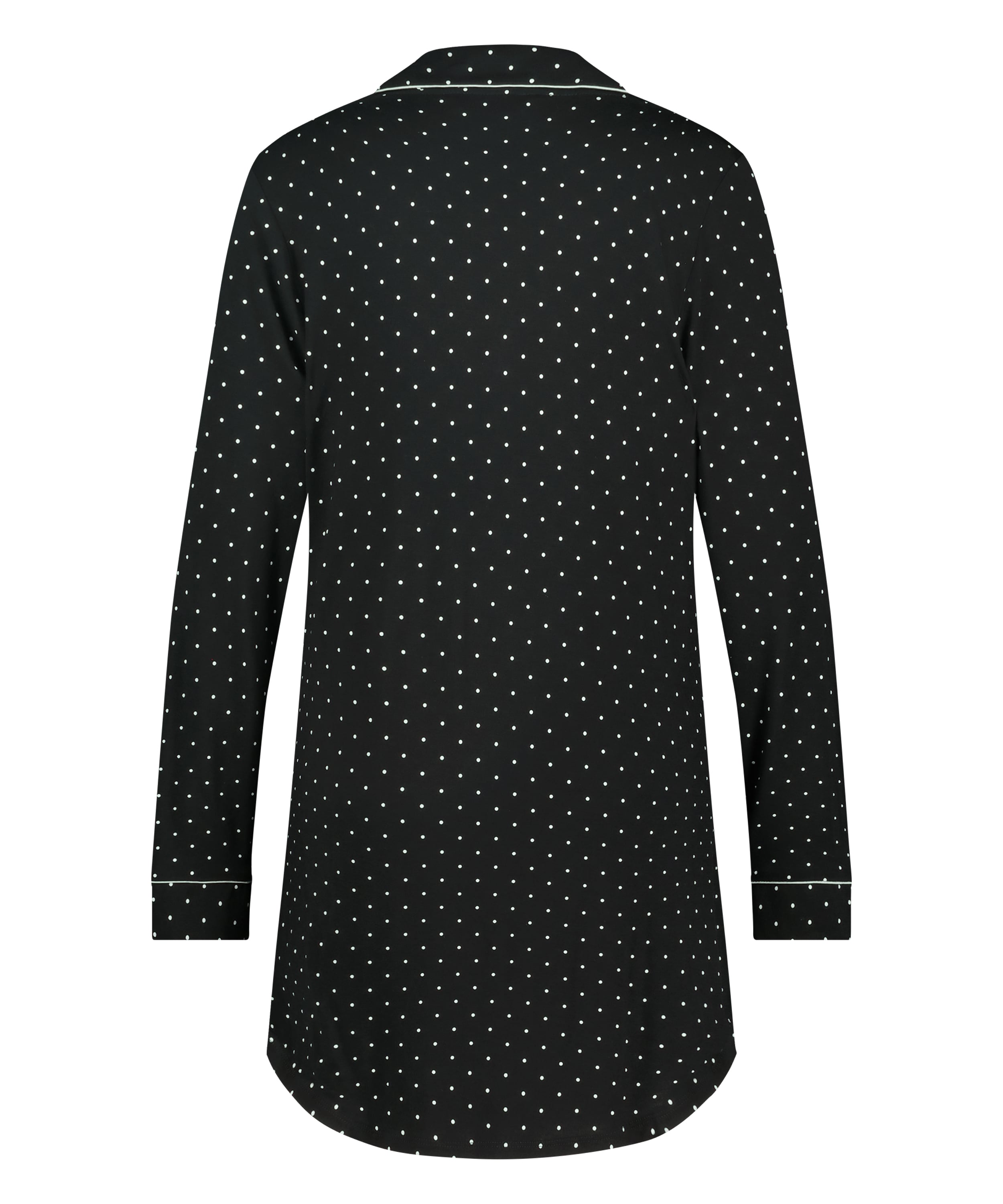 Essential Jersey Shirtdress, Black, main