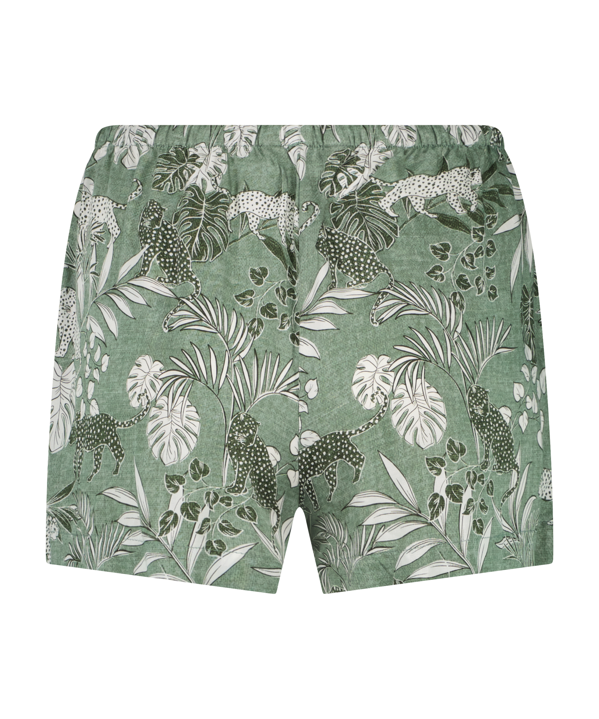 Pyjama Shorts, Green, main
