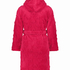 Short Fleece Bathrobe, Pink