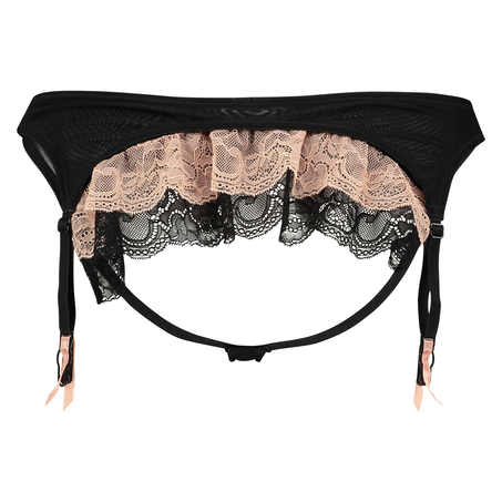 Suspenders brief, Black