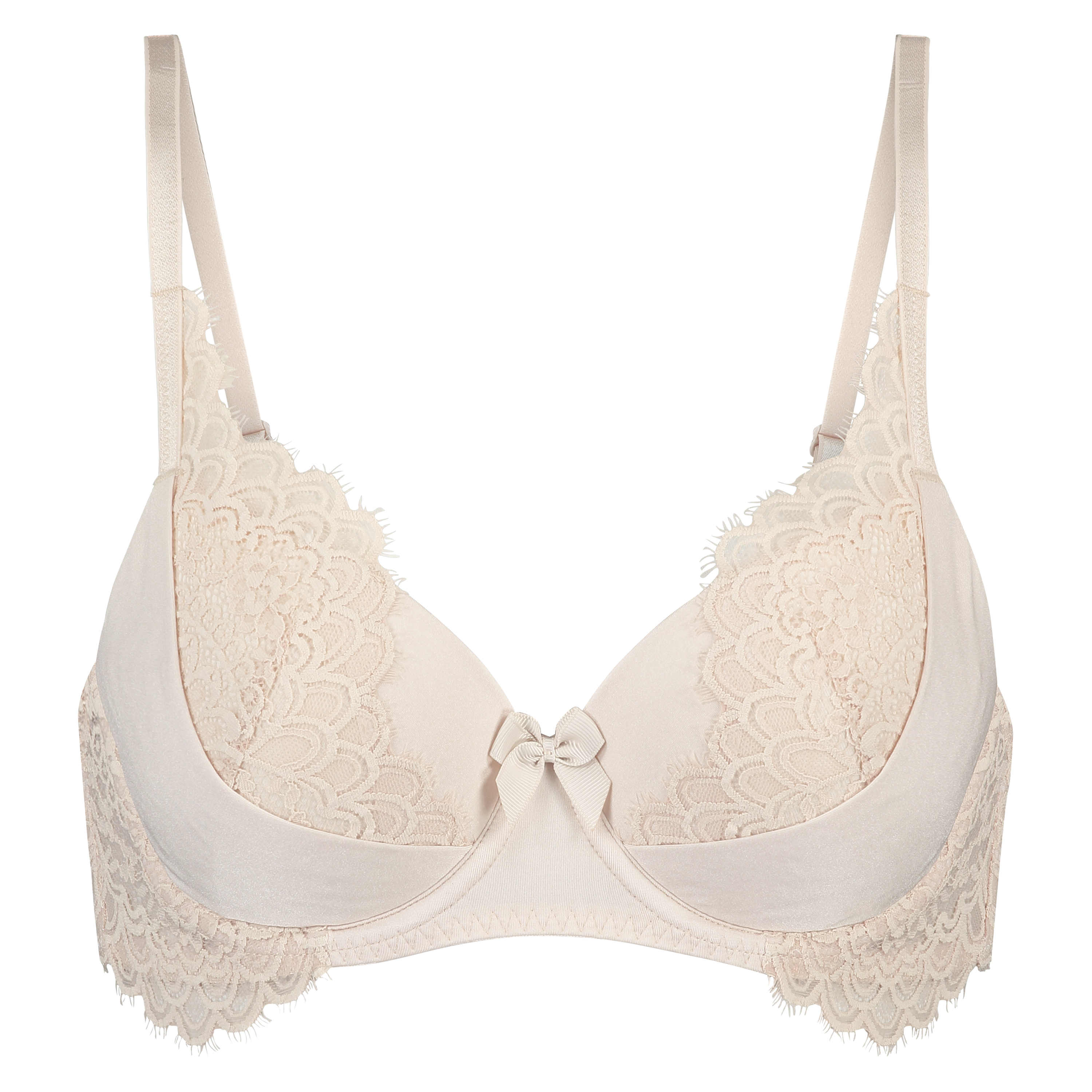 Davu Padded Underwired Bra, Pink, main