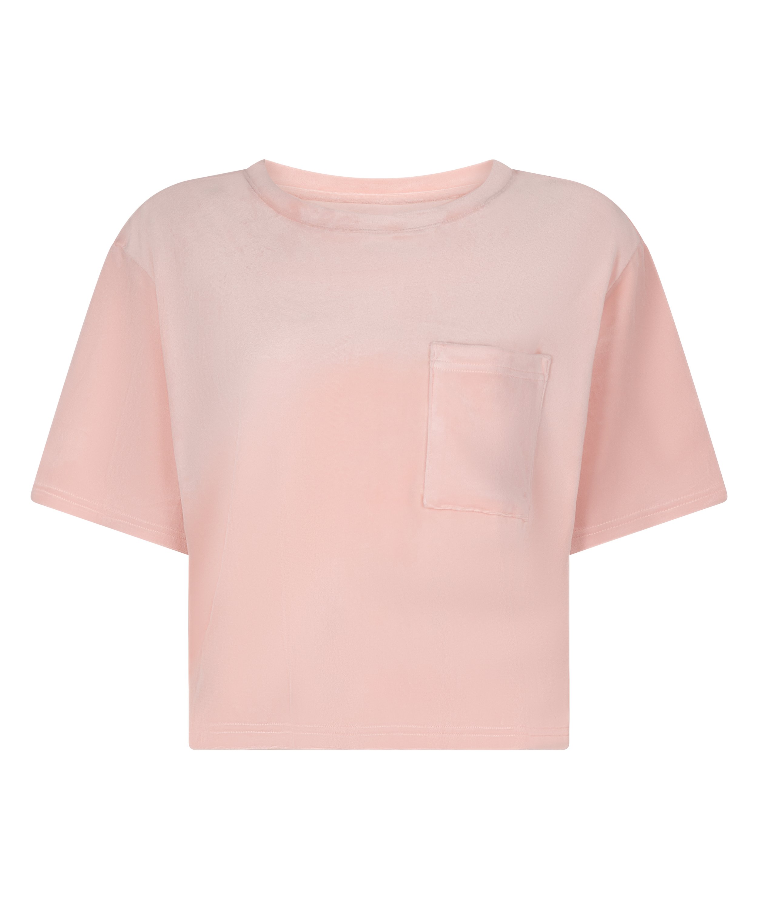 Top Velours Pocket, Pink, main