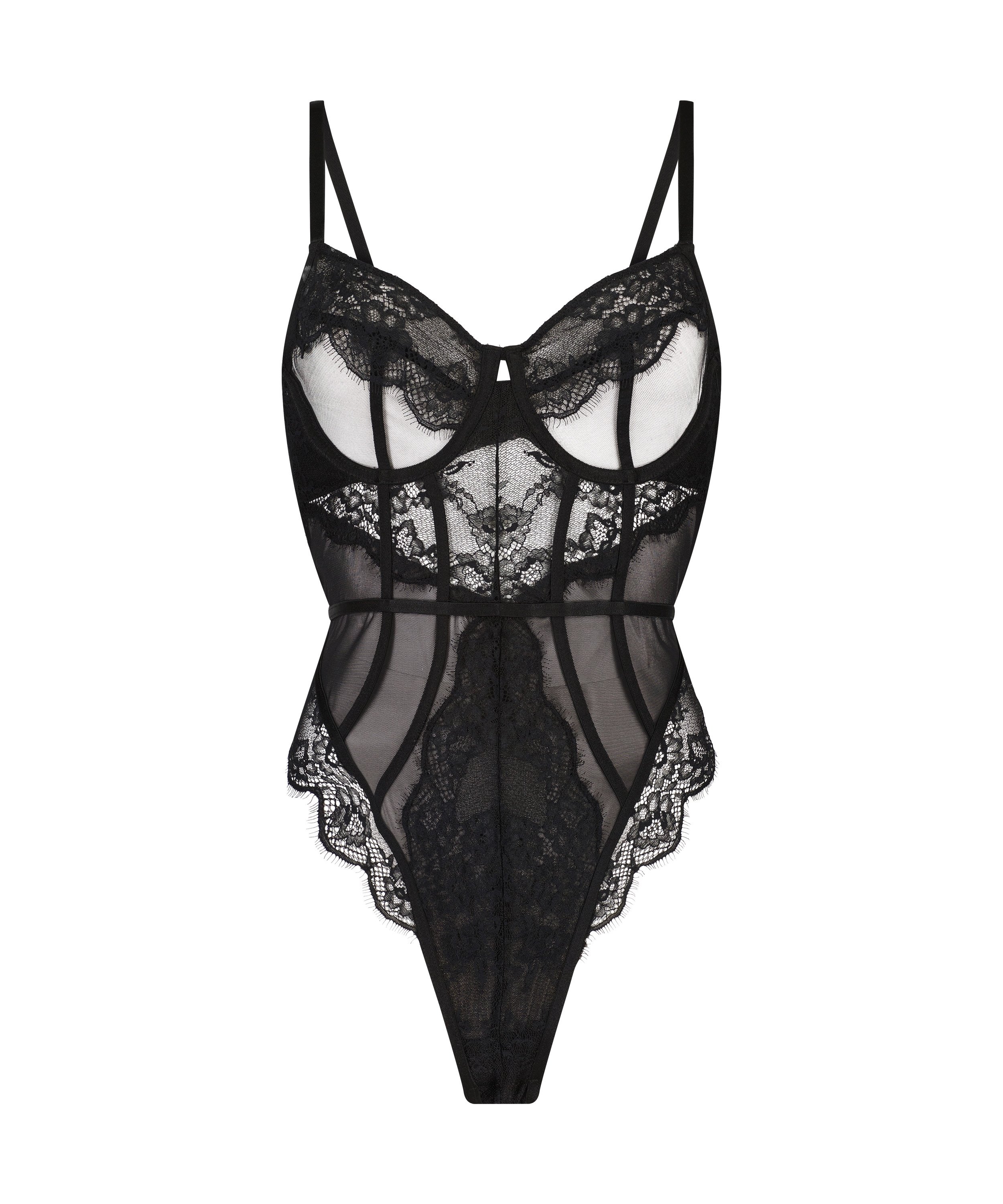 Brie Underwired Body, Black, main