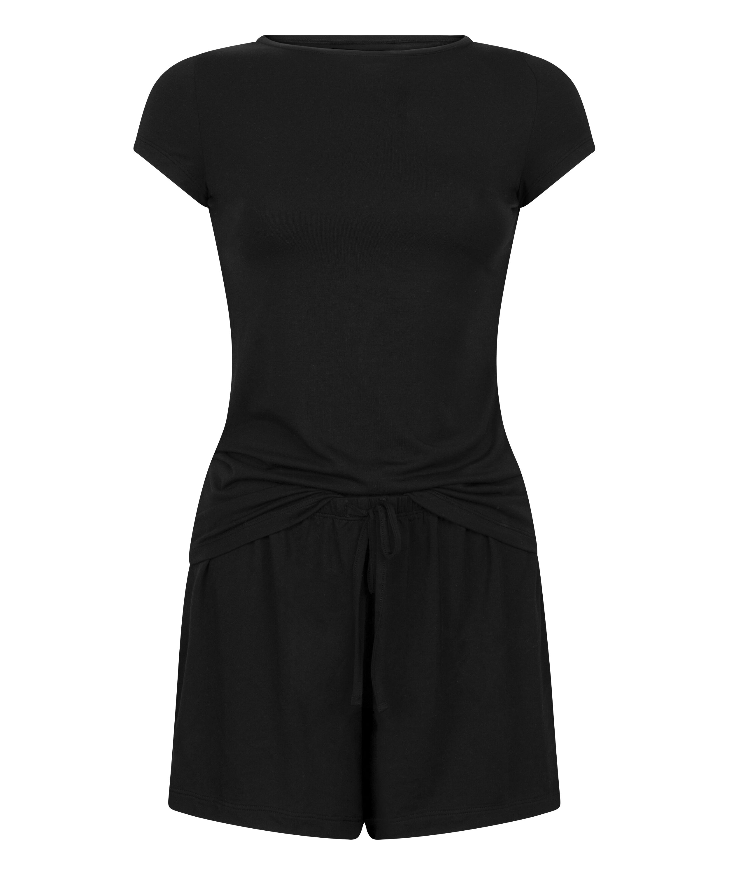 Pyjama Set Jersey, Black