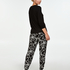 Jersey Pyjama Pants, Black
