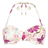 Ayanna Padded Underwired Bikini Top, White