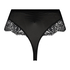 Raine high thong, Black