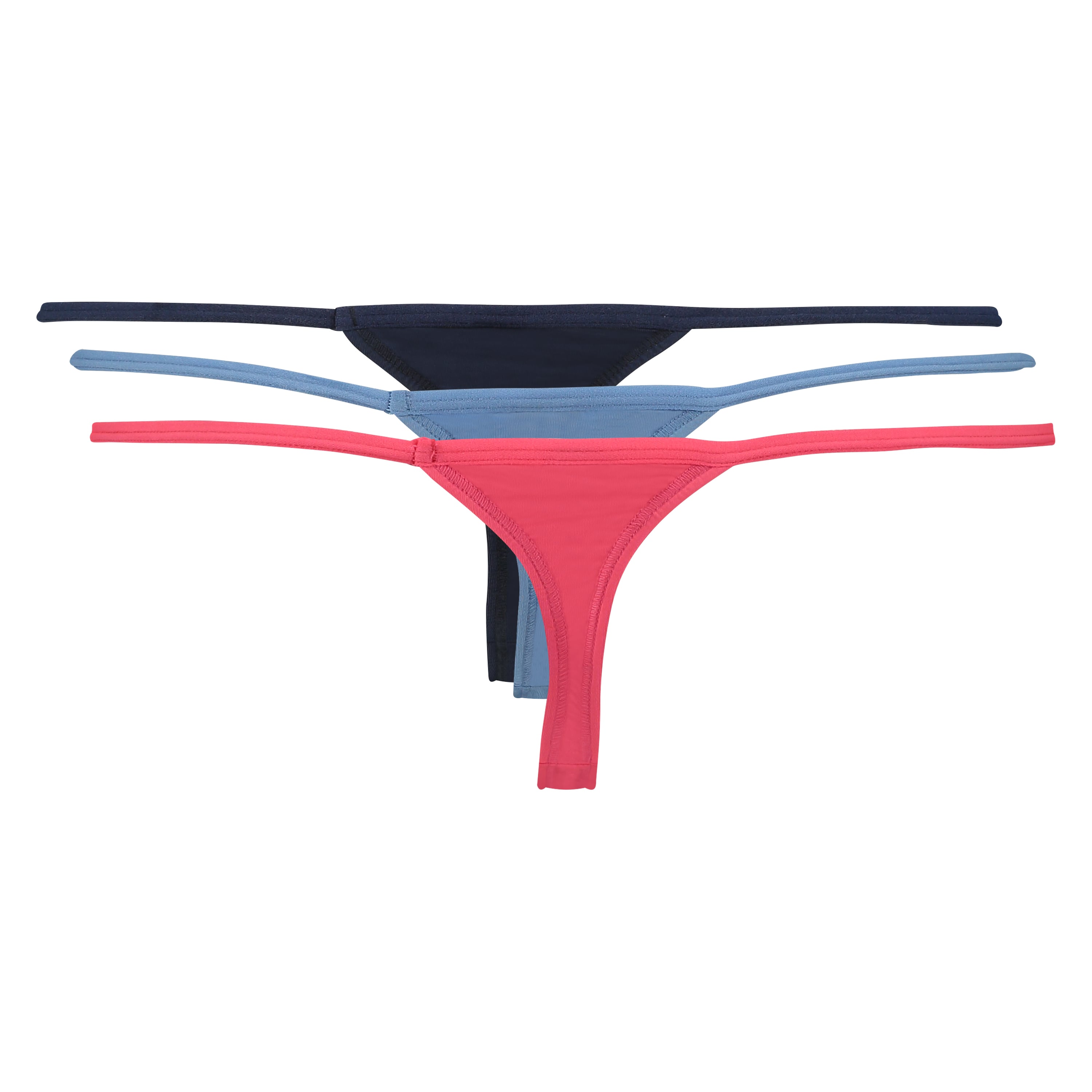 3-pack tangas micro, Pink, main