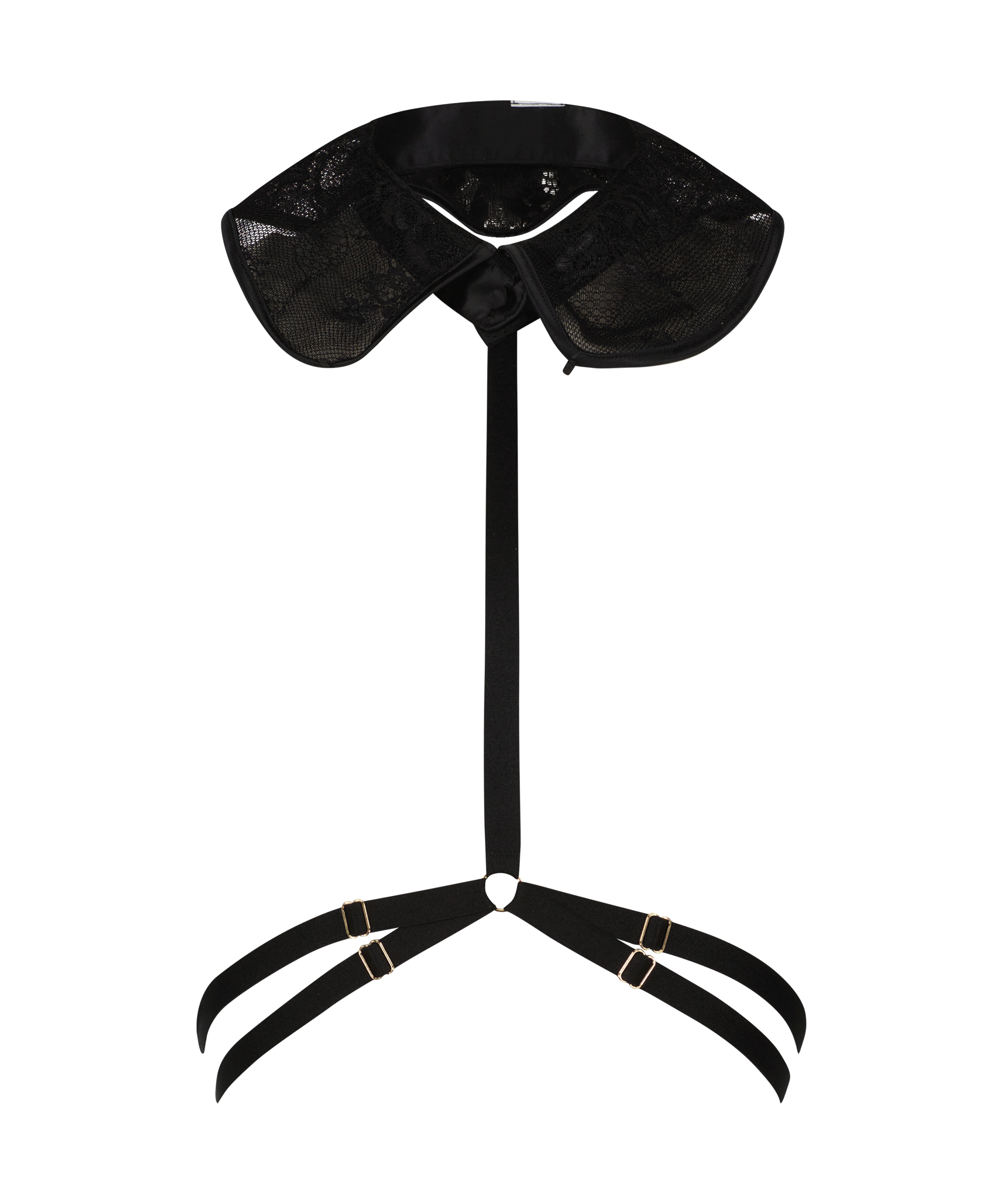 Private Harness Choker, Black, main