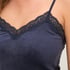 Pyjama Cami Velours , Blue