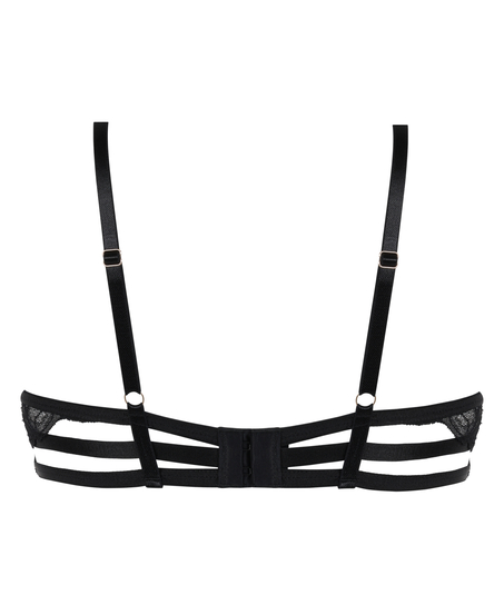 Cierra Padded Underwired Bra, Black