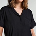 Essential Jersey Short-Sleeved Jacket, Black