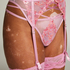 Lillia Suspenders, Pink