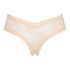 V-shaped Brazilian knickers mesh, Pink