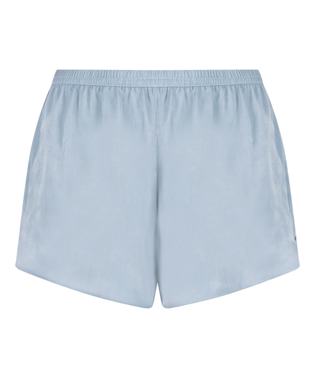 Short Satin Minimal, Blue