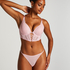 Kaiden High Leg Thong, Pink