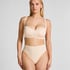 Smooth Padded Underwired Strapless Push-Up Bra, Beige