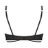 Mila Padded Longline Underwired Bra, Black