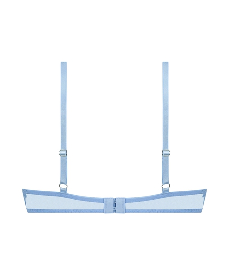 Isabella Padded Push-Up Underwired Bra, Blue